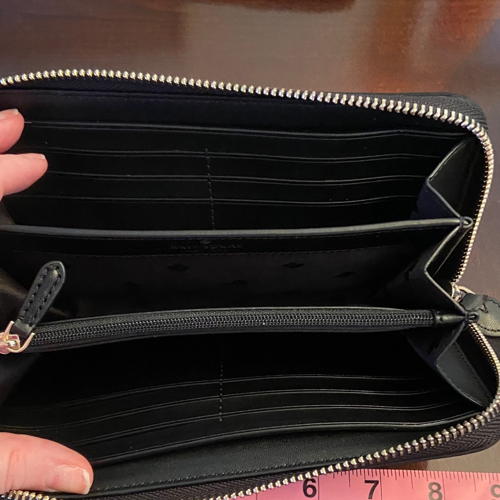 Kate Spade nylon Black Zip Wallet - Picture 2 of 4